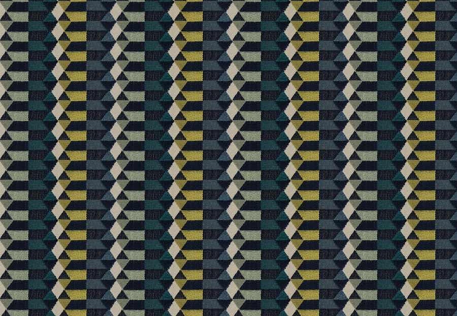 Ткань Fabricut Iris Apfel JazzGeo/Peacock