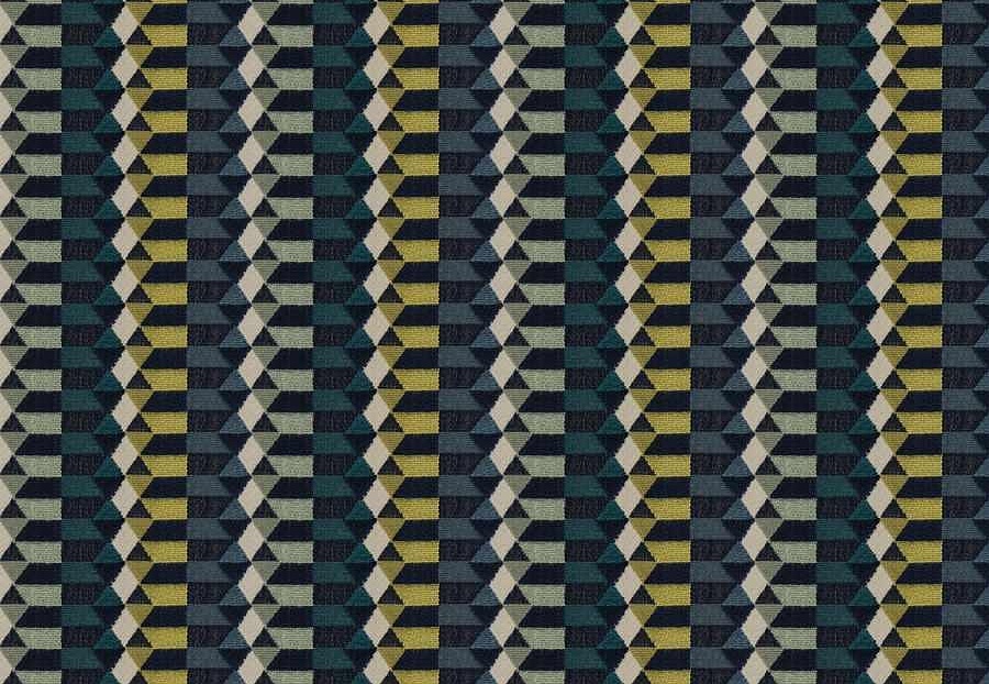Ткань Fabricut Iris Apfel JazzGeo/Peacock