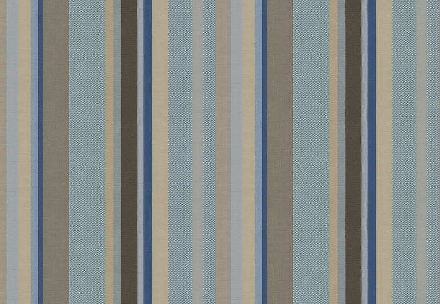 Ткань Fabricut Iris Apfel ImprovStripe/Ocean