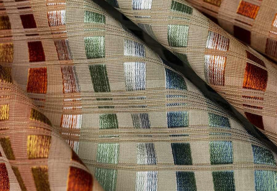 Ткань Fabricut Iris Apfel LegacyOmbre/SpiceGarden