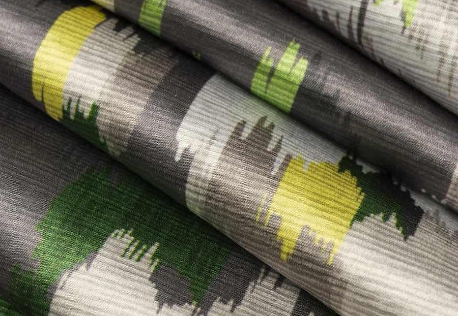 Ткань Fabricut Iris Apfel RoseFloral/Grey/Green