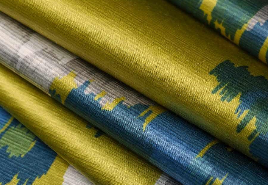 Ткань Fabricut Iris Apfel RoseFloral/Chartreuse