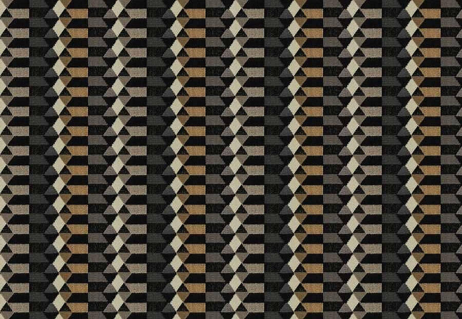 Ткань Fabricut Iris Apfel JazzGeo/Ebony