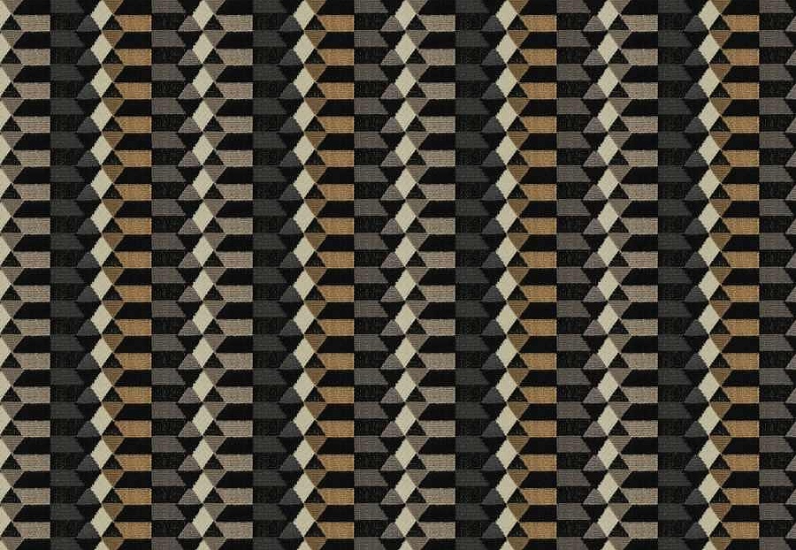 Ткань Fabricut Iris Apfel JazzGeo/Ebony