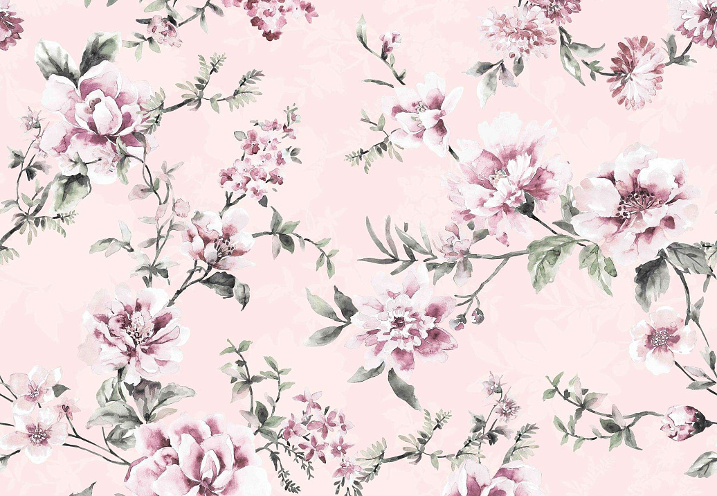 Ткань Marufabrics Collection 1 Blossom/Pink