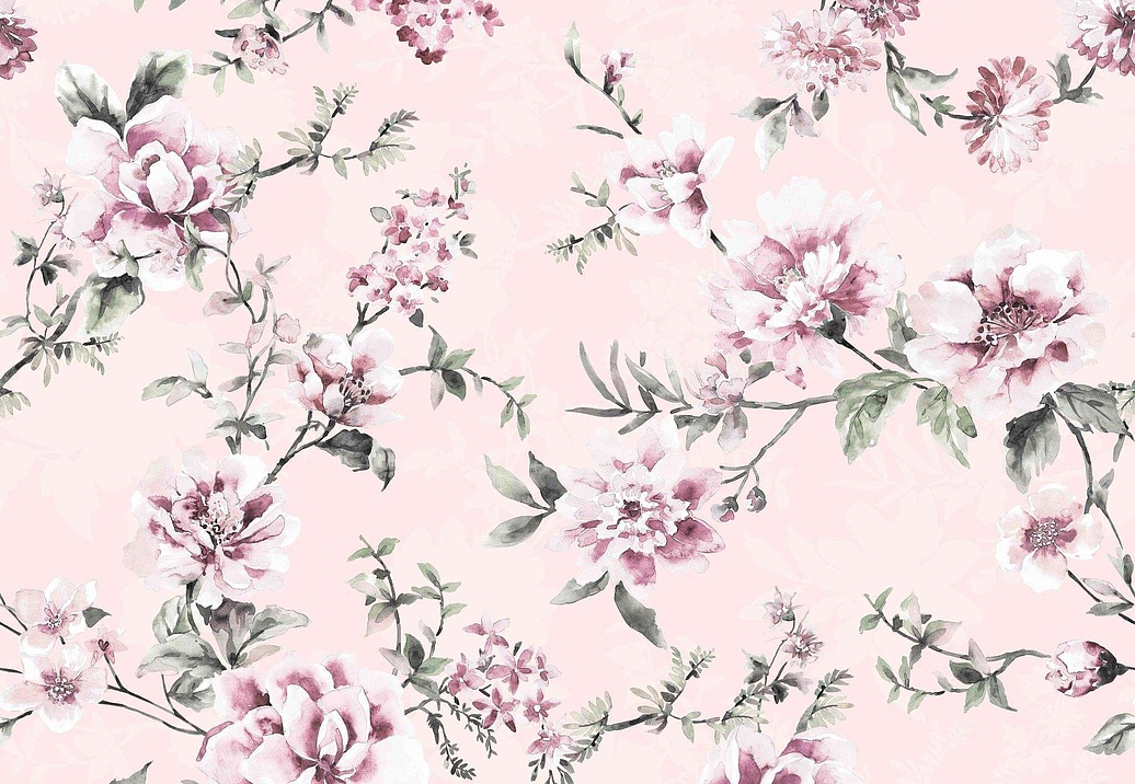 Ткань Marufabrics Collection 1 Blossom/Pink