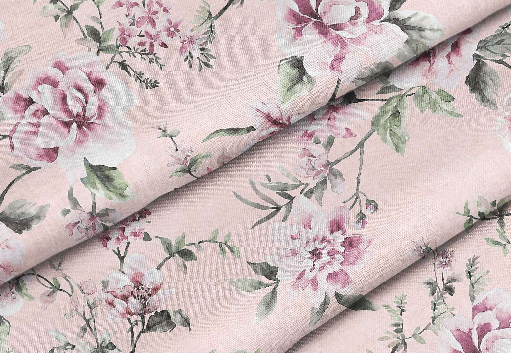 Ткань Marufabrics Collection 1 Blossom/Pink