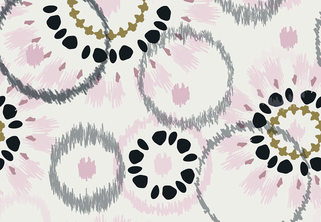 Ткань Marufabrics Collection 1 Circles