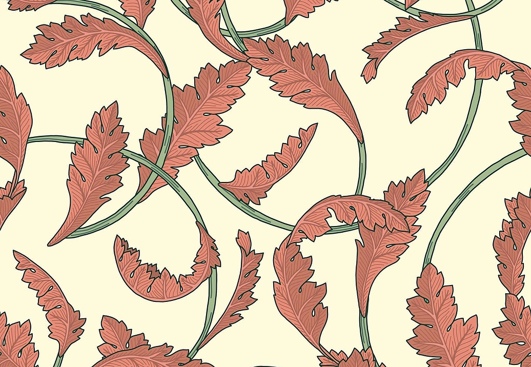 Ткань Marufabrics Collection 1 Begonia