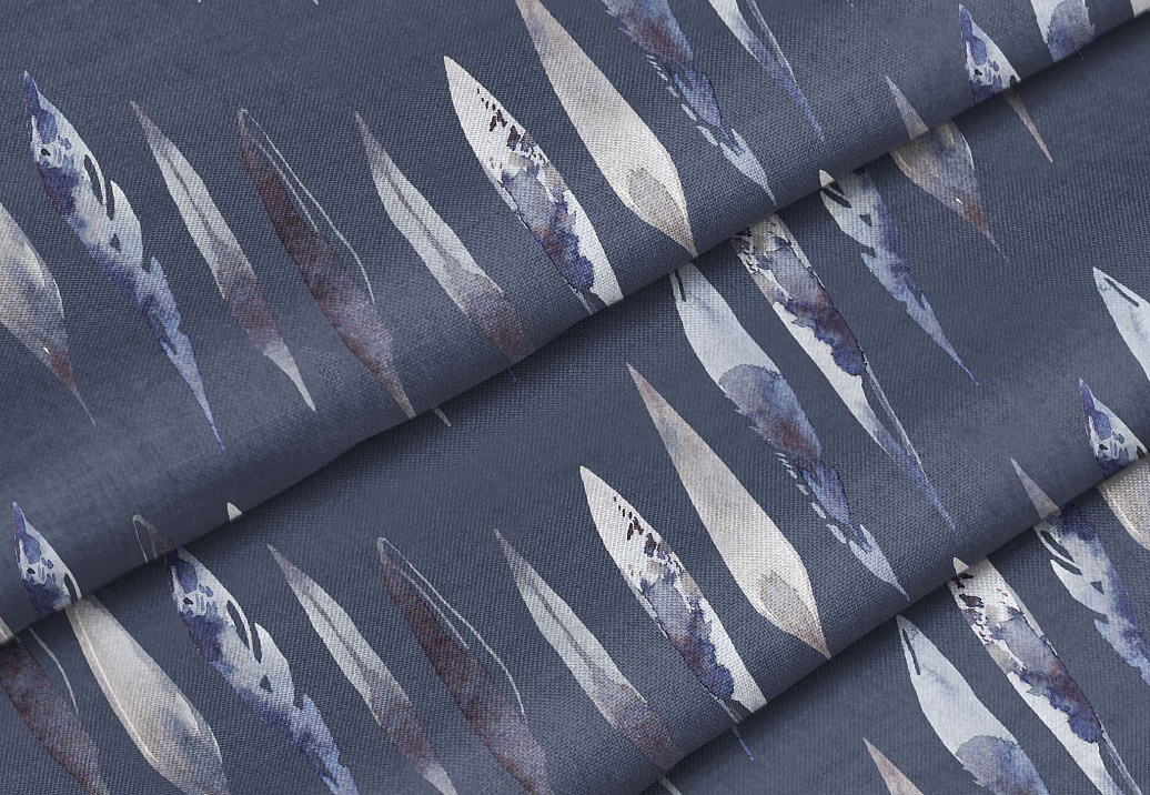 Ткань Marufabrics Collection 2 CrownBlue