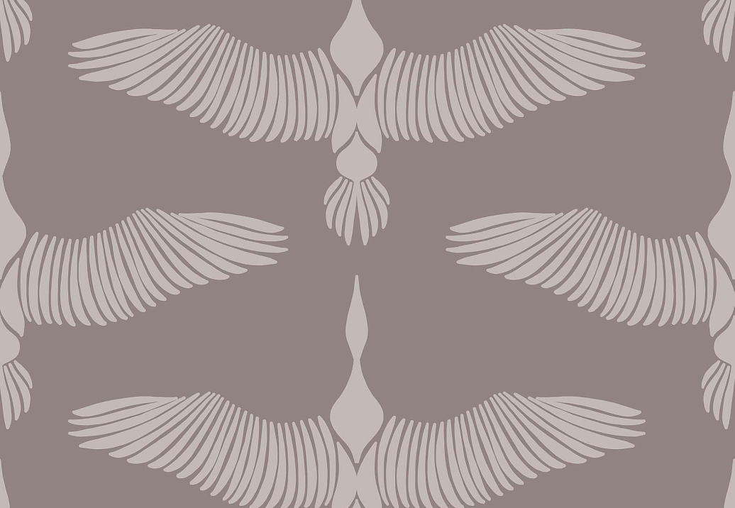 Ткань Marufabrics Collection 2 BirdsGrey