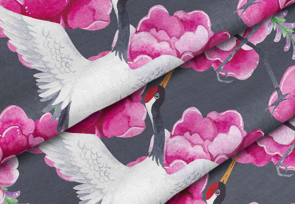 Ткань Marufabrics Collection 2 PeonyGrey