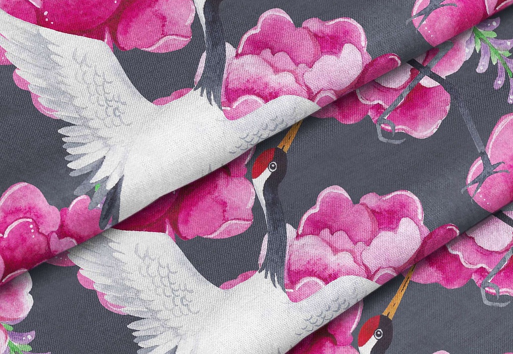 Ткань Marufabrics Collection 2 PeonyGrey