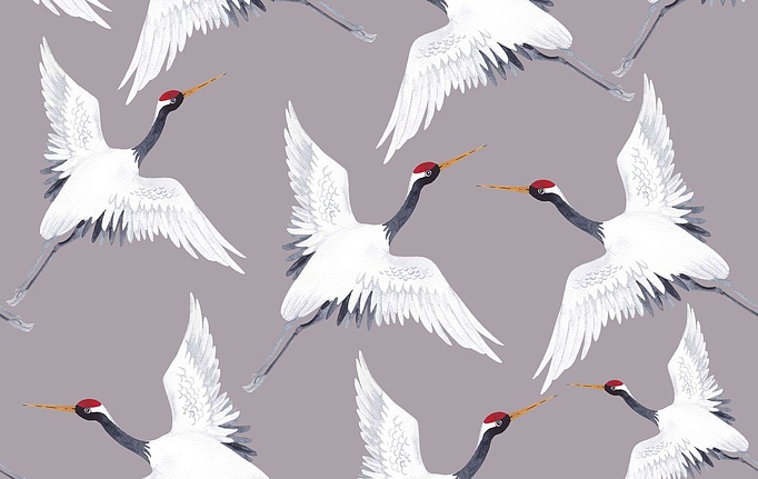 Российская ткань Marufabrics, коллекция Collection 2, артикул FlightPinkgrey