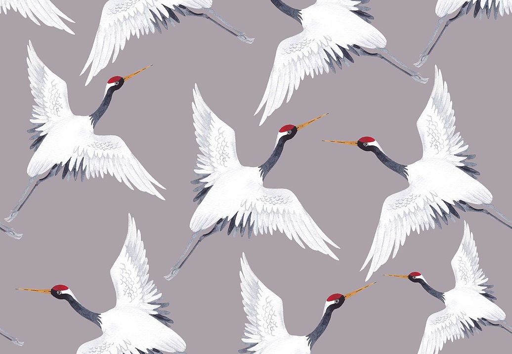 Ткань Marufabrics Collection 2 FlightPinkgrey