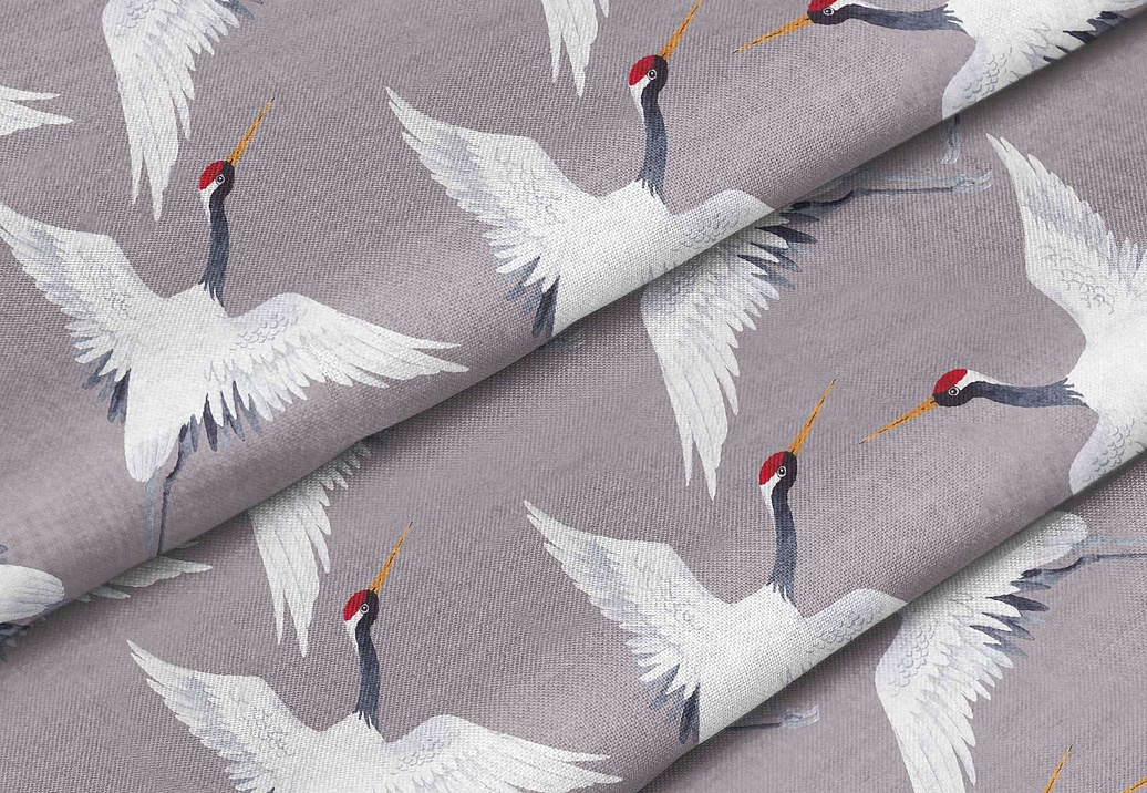 Ткань Marufabrics Collection 2 FlightPinkgrey