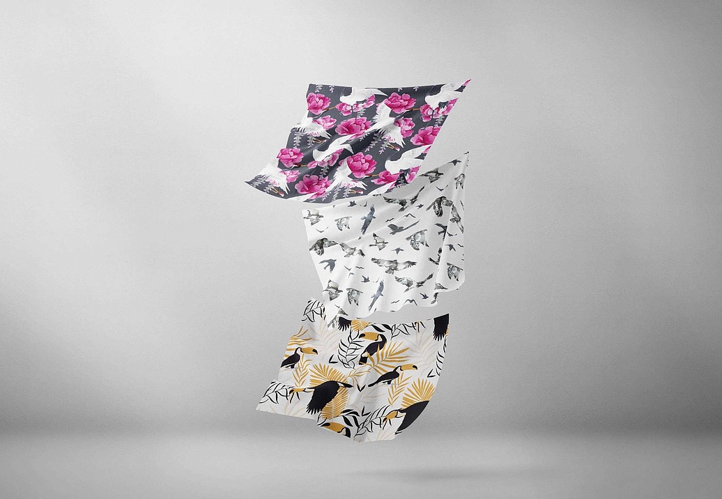 Ткань Marufabrics Collection 2 Toucan