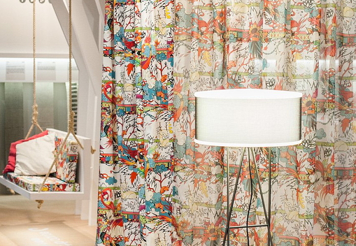 Ткань Equipo DRT Equipo DRT fabric hangers Selva Curtain/880/Multicolor