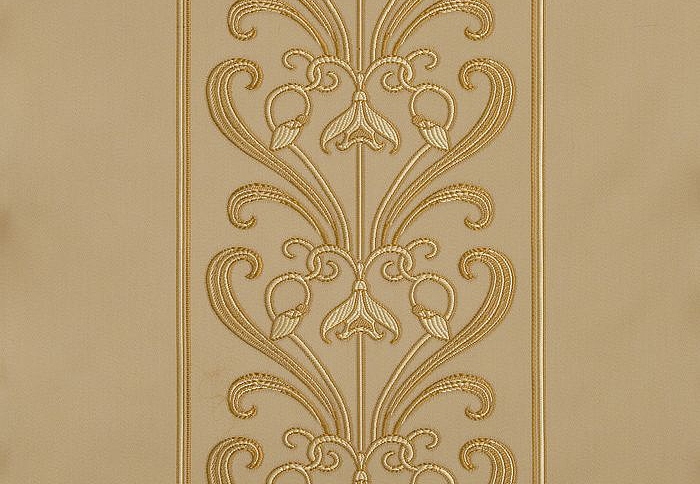 Ткань Galleria Arben Art Nouveau MUCHA STRIPE CREAM