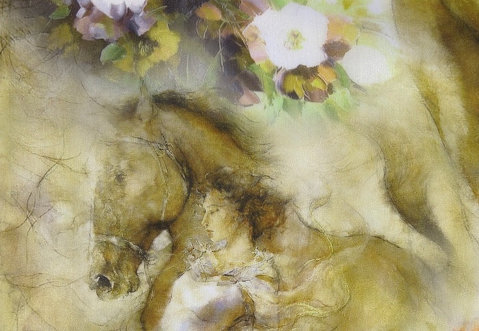 Ткань Galleria Arben Digital Art Horses/01