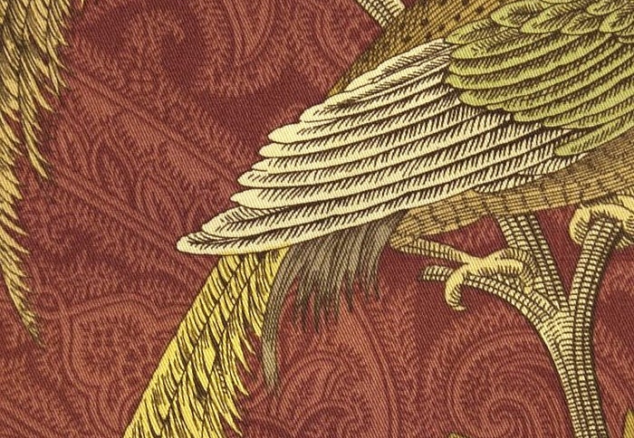 Ткань Galleria Arben Pheasant Hunt Pheasant Hunt/Garnet