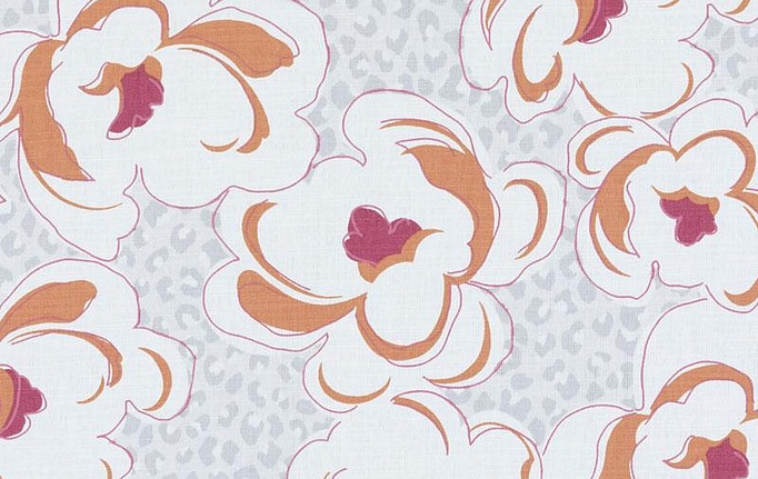 Американская ткань Duralee, коллекция Eileen K. Boyd Vol.2 - Dahlia, Tangerine, артикул 21088/35