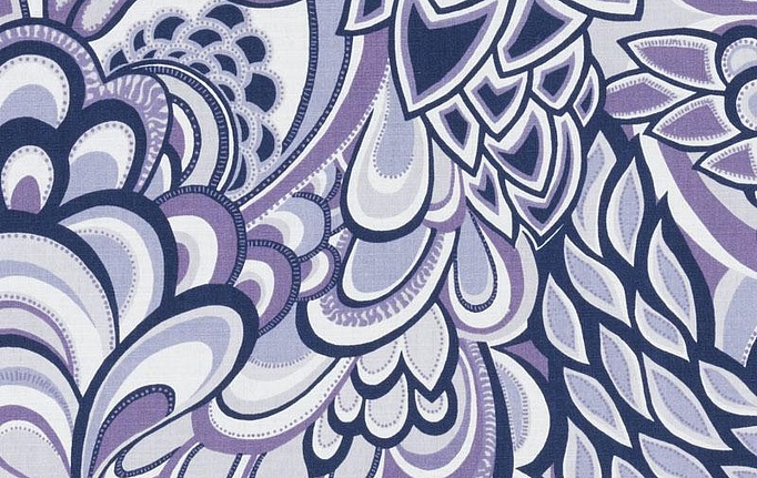 Американская ткань Duralee, коллекция Eileen K. Boyd Vol.2 - Pewter, African Violet, артикул 21091/95