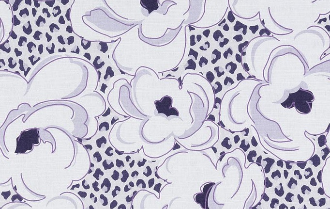 Американская ткань Duralee, коллекция Eileen K. Boyd Vol.2 - Pewter, African Violet, артикул 21088/241