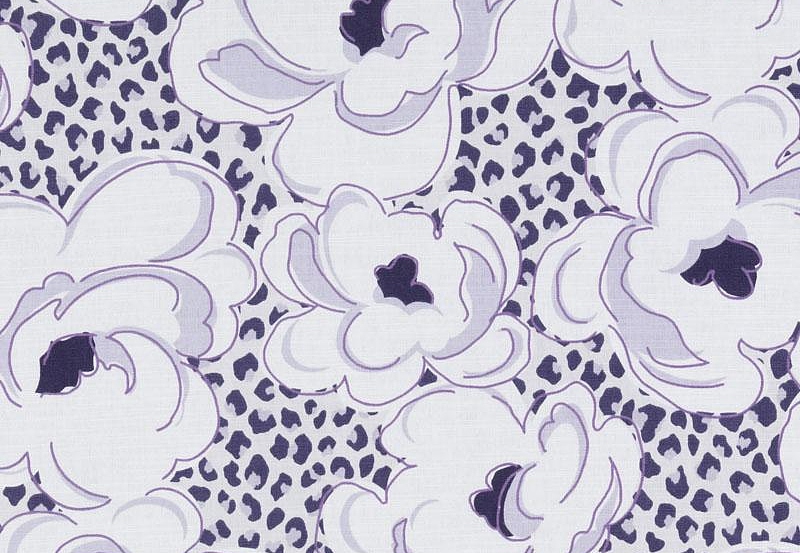 Ткань Duralee Eileen K. Boyd Vol.2 - Pewter, African Violet 21088/241