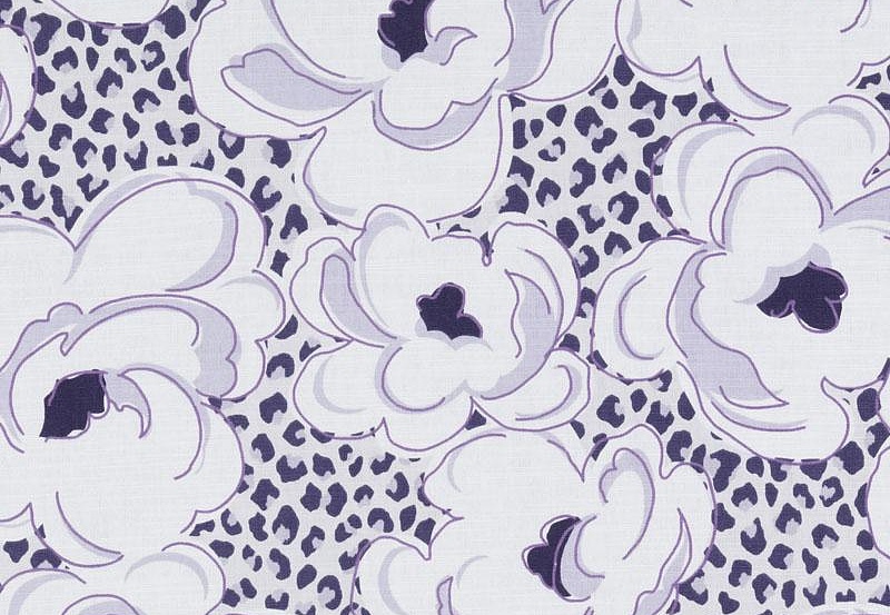 Ткань Duralee Eileen K. Boyd Vol.2 - Pewter, African Violet 21088/241