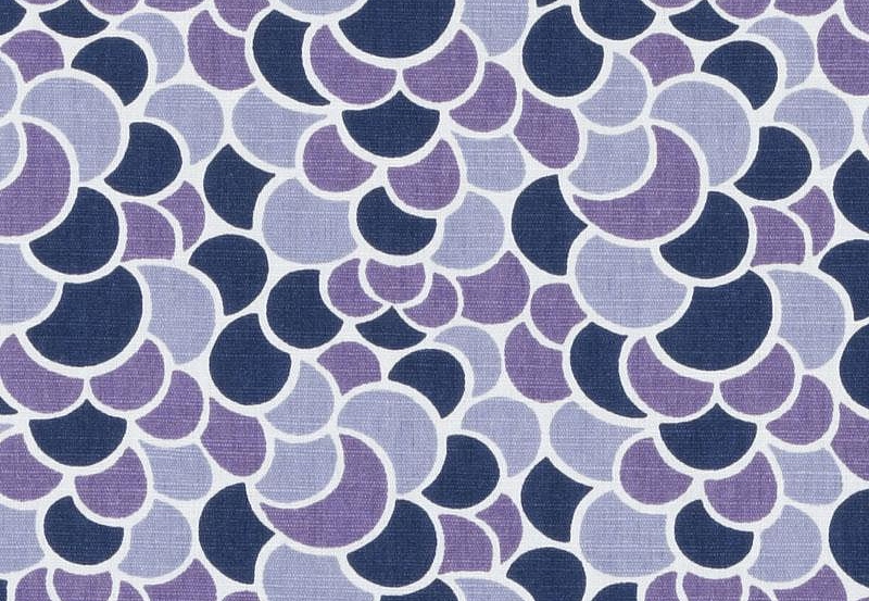 Ткань Duralee Eileen K. Boyd Vol.2 - Pewter, African Violet 21090/95