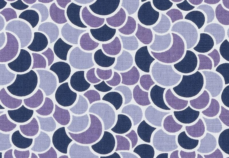 Ткань Duralee Eileen K. Boyd Vol.2 - Pewter, African Violet 21090/95