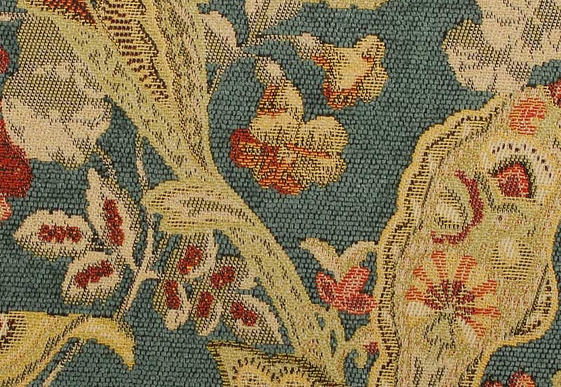 Ткань Duralee Wainwright II - Aqua, Pistachio 15566/260