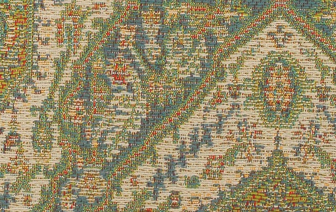Американская ткань Duralee, коллекция Wainwright II - Aqua, Pistachio, артикул 15576/19