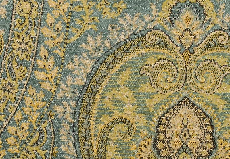 Ткань Duralee Wainwright II - Aqua, Pistachio 15567/19