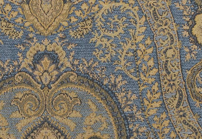 Ткань Duralee Wainwright II - Cornflower, Cobalt 15567/72