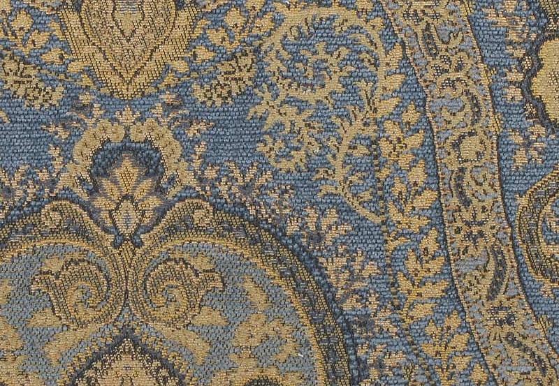 Ткань Duralee Wainwright II - Cornflower, Cobalt 15567/72