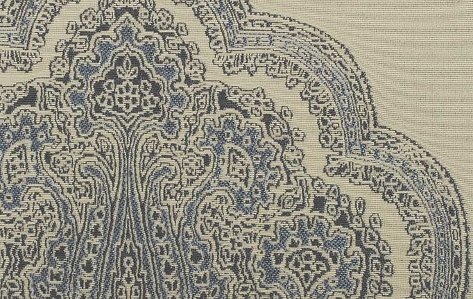 Американская ткань Duralee, коллекция Wainwright II - Cornflower, Cobalt, артикул 15574/207