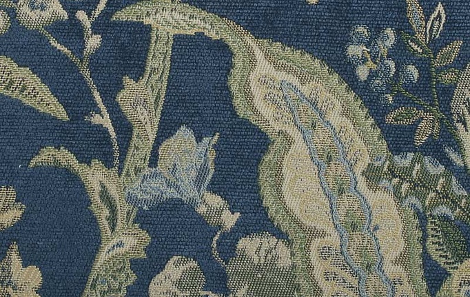 Американская ткань Duralee, коллекция Wainwright II - Cornflower, Cobalt, артикул 15566/207