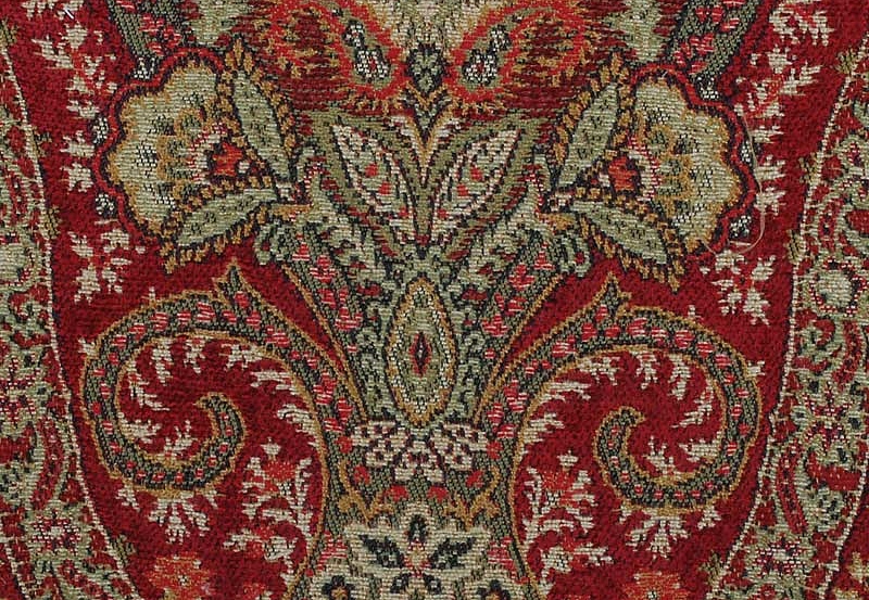 Ткань Duralee Wainwright II - Crimson, Rose 15567/366