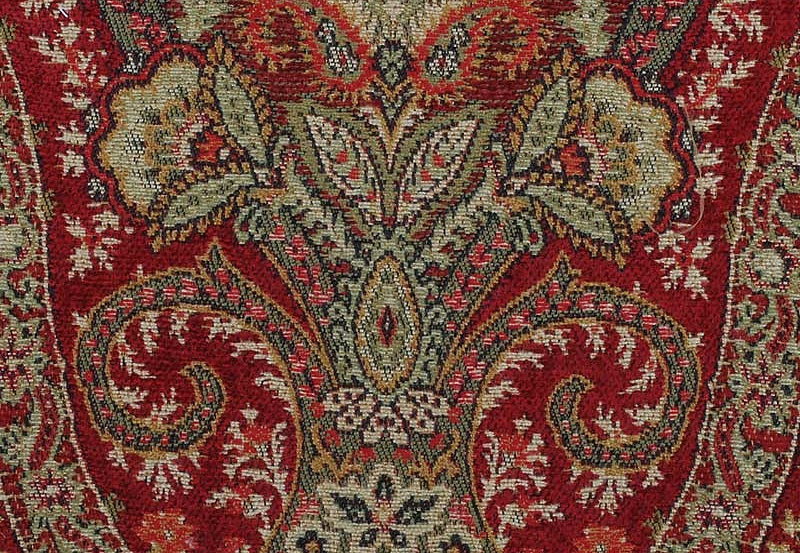 Ткань Duralee Wainwright II - Crimson, Rose 15567/366