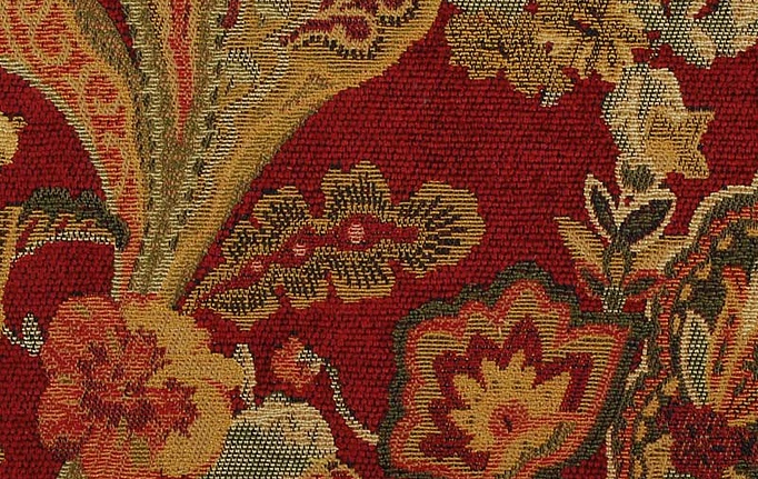Американская ткань Duralee, коллекция Wainwright II - Crimson, Rose, артикул 15566/366