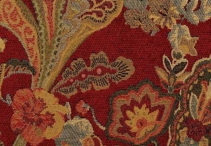 Ткань Duralee Wainwright II - Crimson, Rose 15566/366