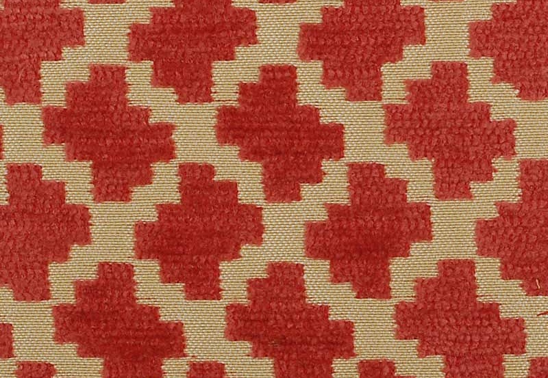 Ткань Duralee Wainwright II - Crimson, Rose 15575/17
