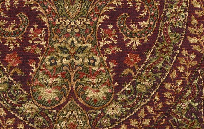 Американская ткань Duralee, коллекция Wainwright II - Crimson, Rose, артикул 15567/1