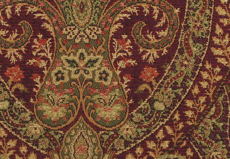 Ткань Duralee Wainwright II - Crimson, Rose 15567/1