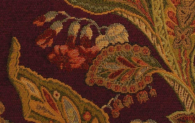 Американская ткань Duralee, коллекция Wainwright II - Crimson, Rose, артикул 15566/1