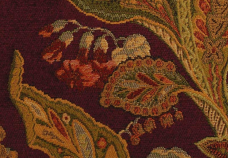 Ткань Duralee Wainwright II - Crimson, Rose 15566/1