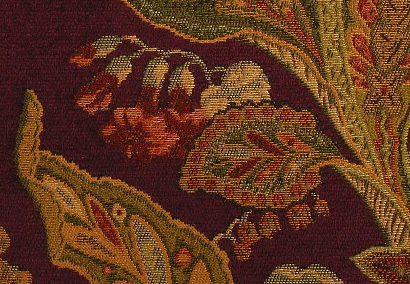 Ткань Duralee Wainwright II - Crimson, Rose 15566/1