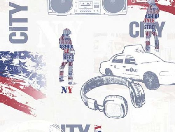 Обои Decoprint What's Up WU17639